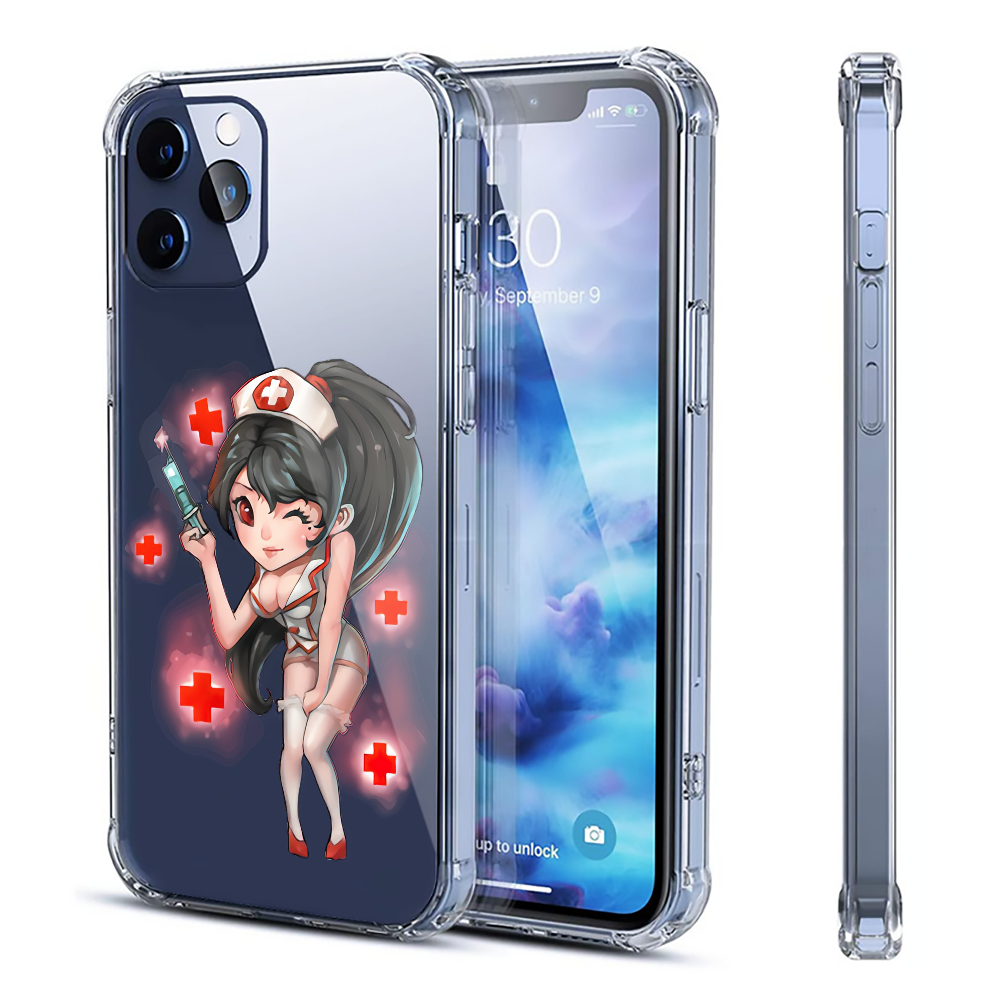 （画像用） リーグ・オブ・レジェンド League of Legends LOL 【iPhone 12シリーズ対応】透明スマホケース（クリアソフトケース）